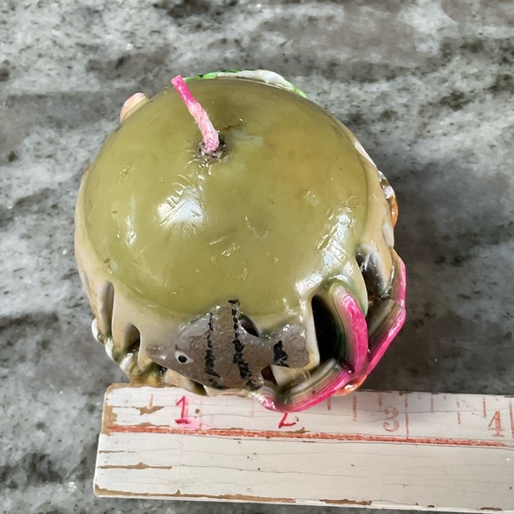 Ocean Seashell Fish Candle Hand-Carved Scent Free - Picture 8 of 9